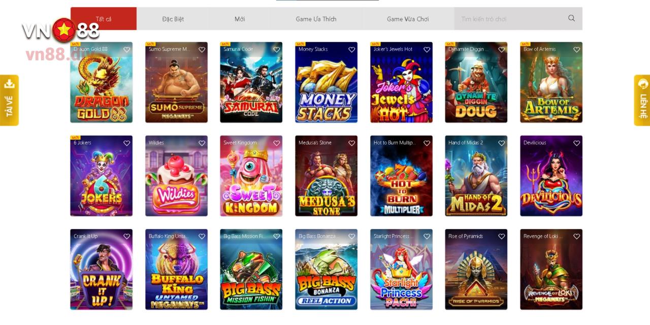 Giới Thiệu Sảnh PP Slots Tại Nhà Cái VN88