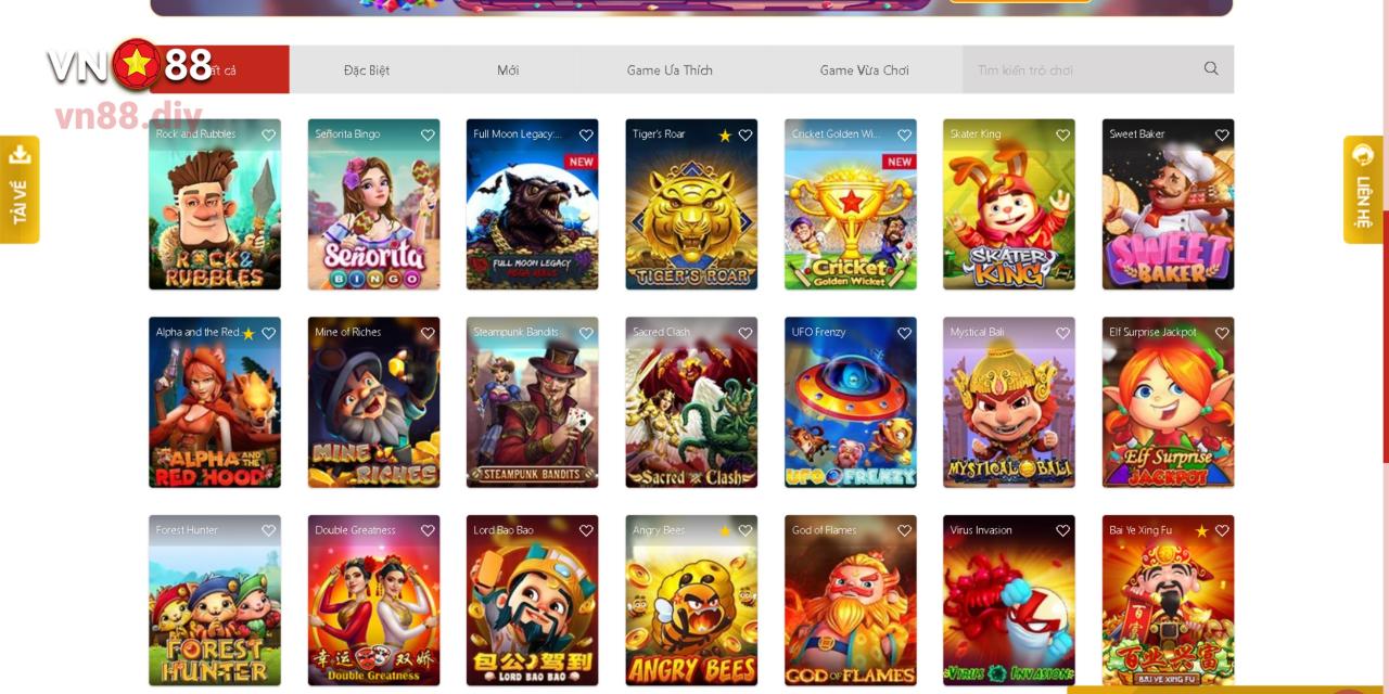 Kho Game Đa Dạng Thể Loại Tại GPI Slots